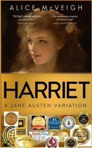 Harriet cover with awards badges