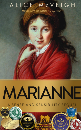 Marianne cover with updated award badges